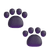 Paw prints