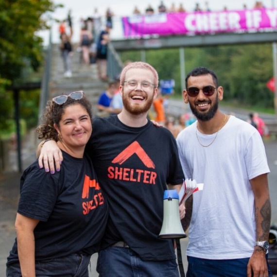 A group of people posing for a photoDescription automatically generated